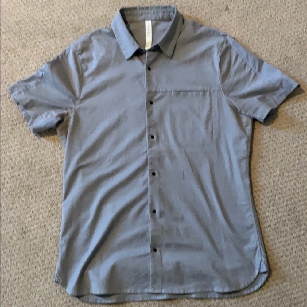 Lululemon Snap To It Short Sleeve Shirt